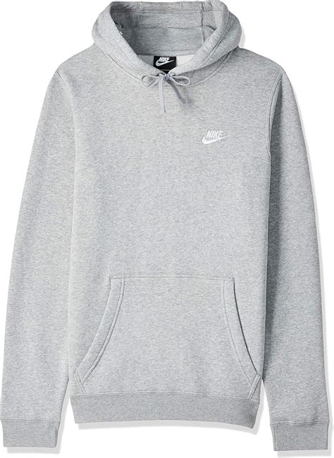 nike pullover herren grau mit kapuze|Graue Nike Hoodies online kaufen .